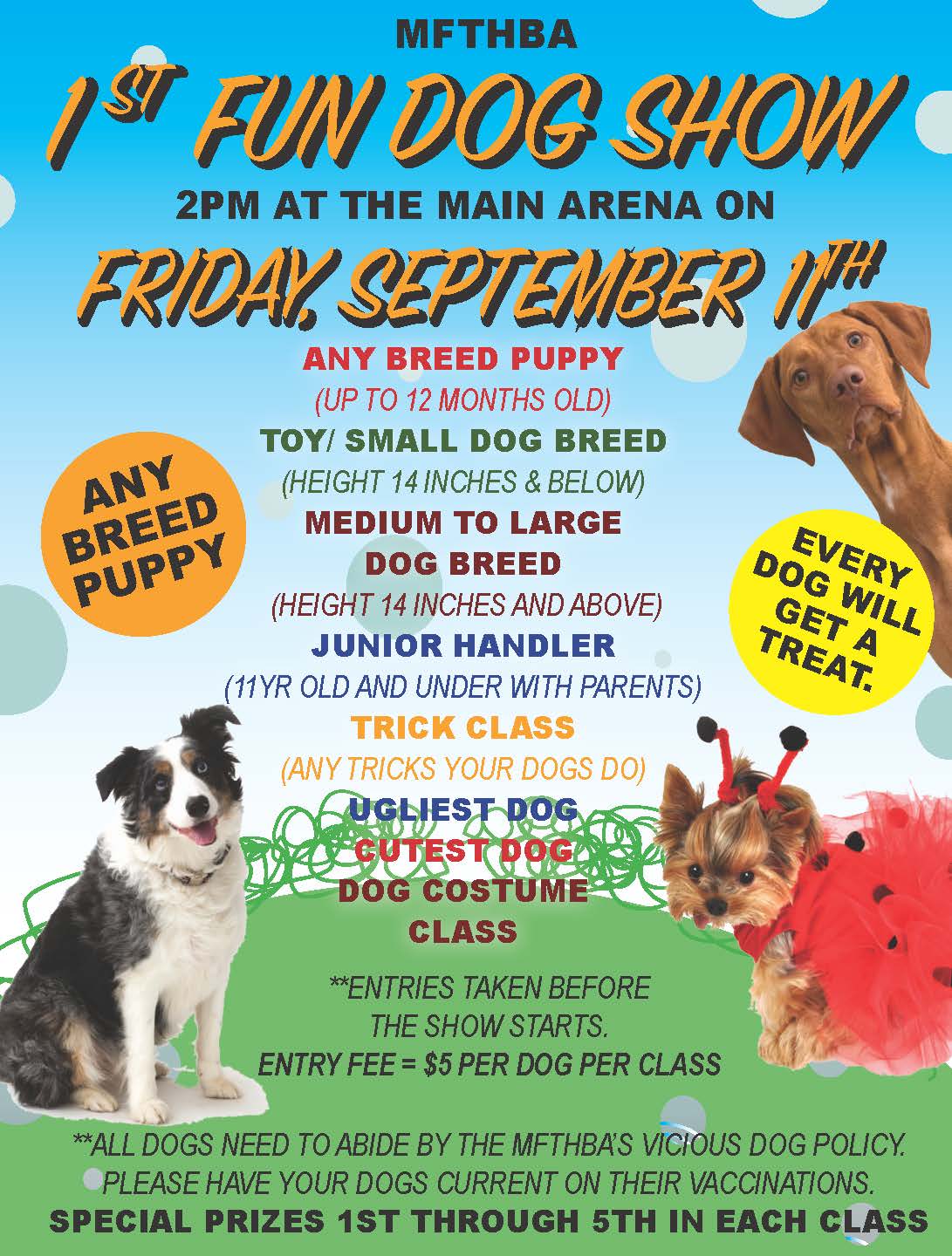 First Fun Dog Show to be Held during Celebration Show and Celebration