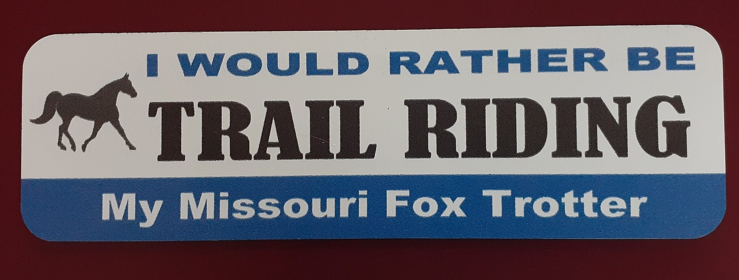 Trail Ride Magnet